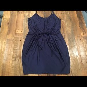 REBECCA TAYLOR Blue spaghetti strap dress